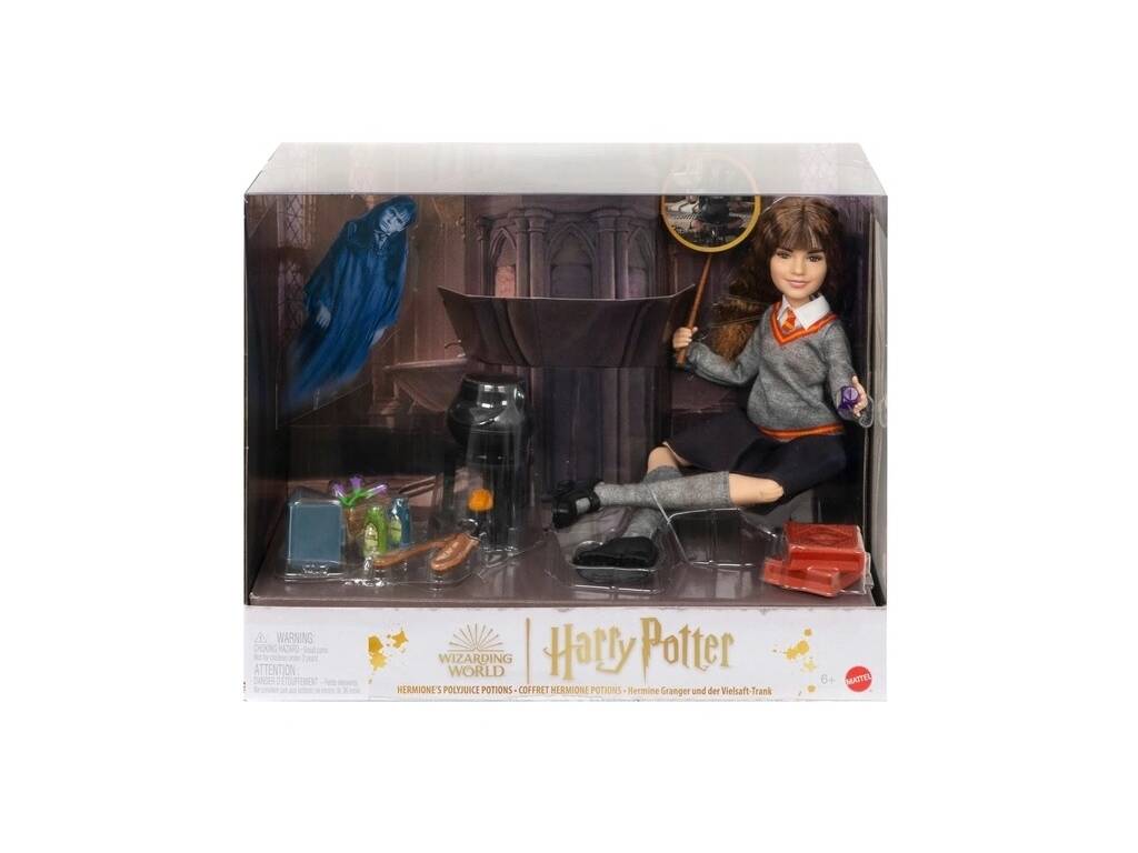 Harry Potter Boneca Hermione e Suas Poções Mattel HHH65