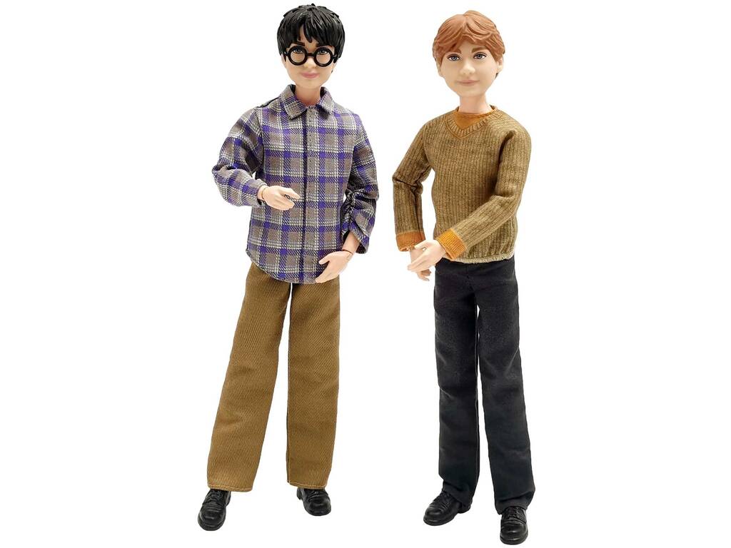 Harry Potter Harry y Ron con Coche Volador Mattel HHX03