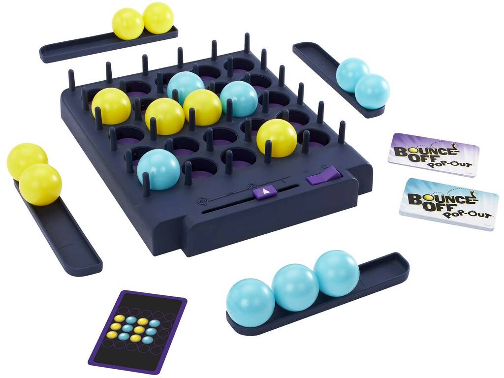 Spiel Bounce Off Pop-Out von Mattel HKR53