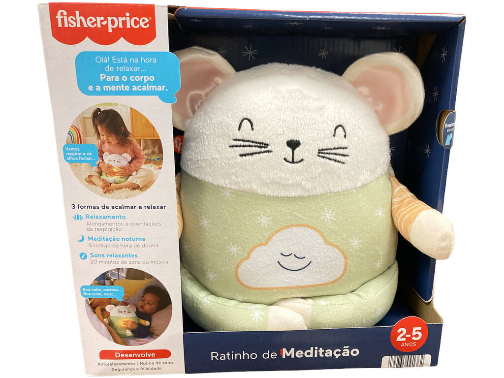 Fisher Price Mouse Meditate With Me Portugiesisch von Mattel HJN46