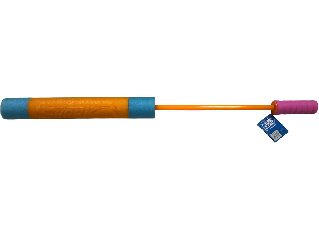 Wasserwerfer 60X7 cm. Oranger Baseballschläger