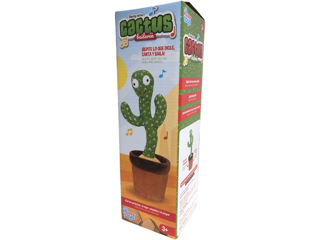  Emoin - El cactus baila y habla, repite lo que dices