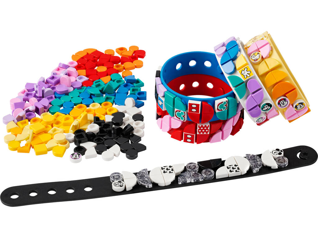Lego Dots Mickey e i suoi amici: Megapack di braccialetti 41947