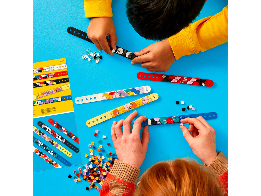 Lego Dots Mickey e i suoi amici: Megapack di braccialetti 41947
