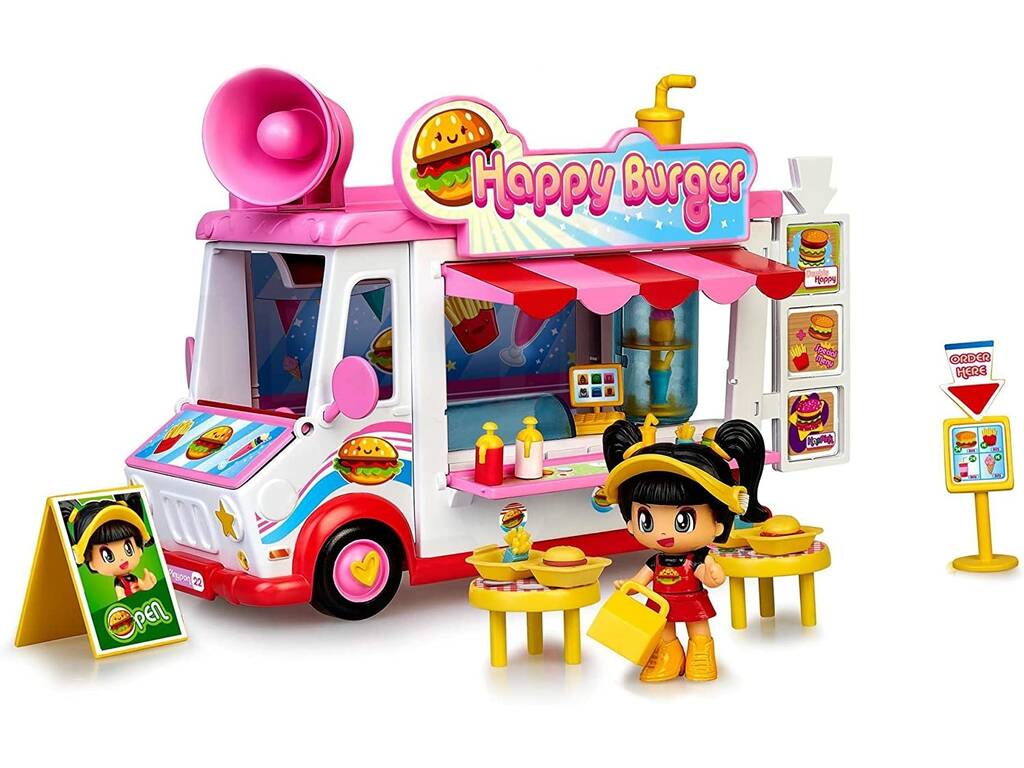 Pinypon Happy Burger con Figura y Accesorios Famosa 700017210