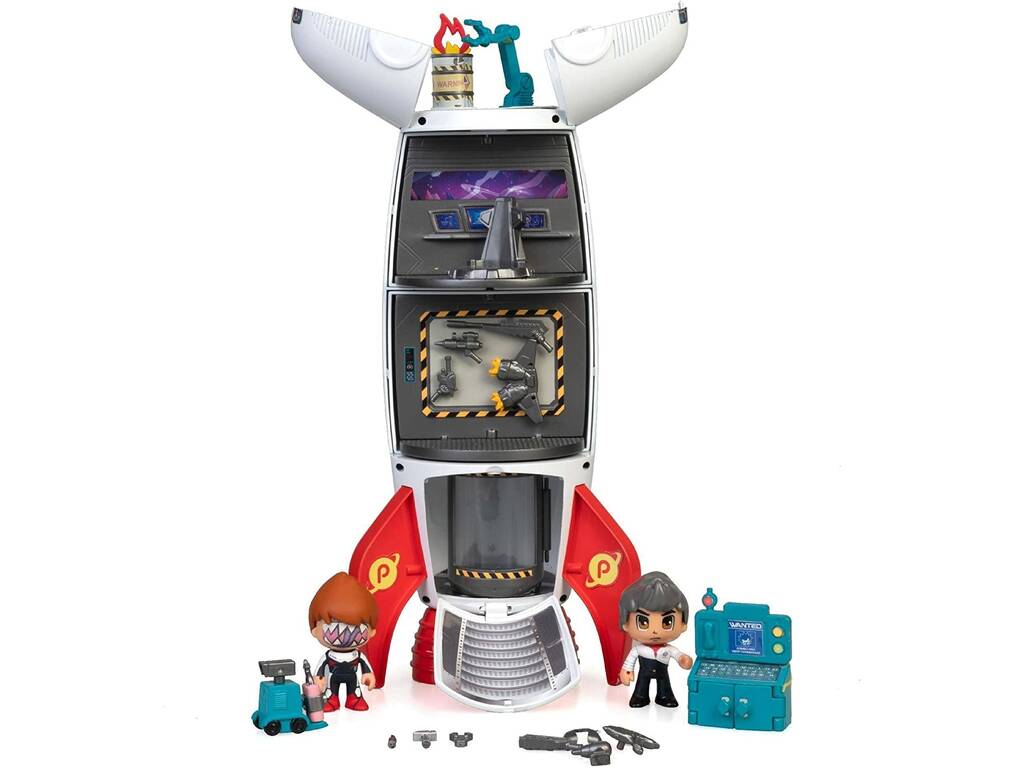 Pinypon Action Space Rocket avec figurines et accessoires Famosa 700017343