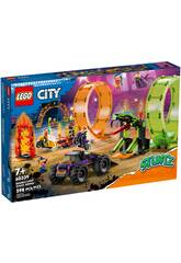 Lego City Stuntz Stunt Track mit Doppel Kurven 60339