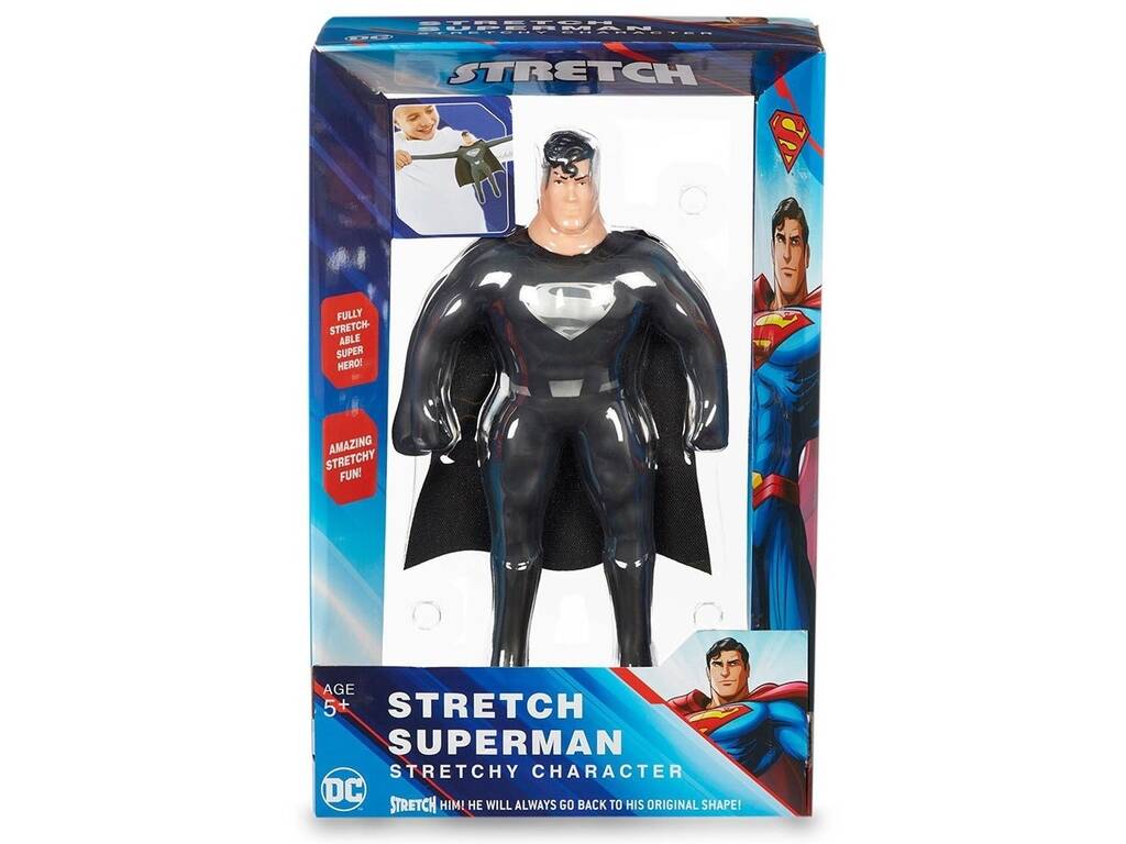 Superman Figura Stretch de 25 cm. Famosa TR306000 - Juguetilandia