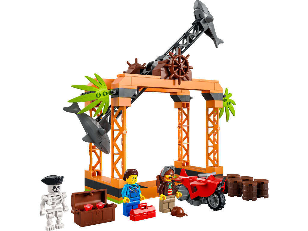 Lego City Stuntz Desafio Acrobático: Ataque do Tubarão 60342