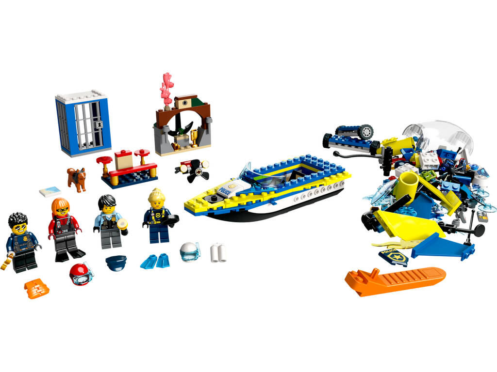 Lego City Misiones de Detectives de la Policía de Agua 60355