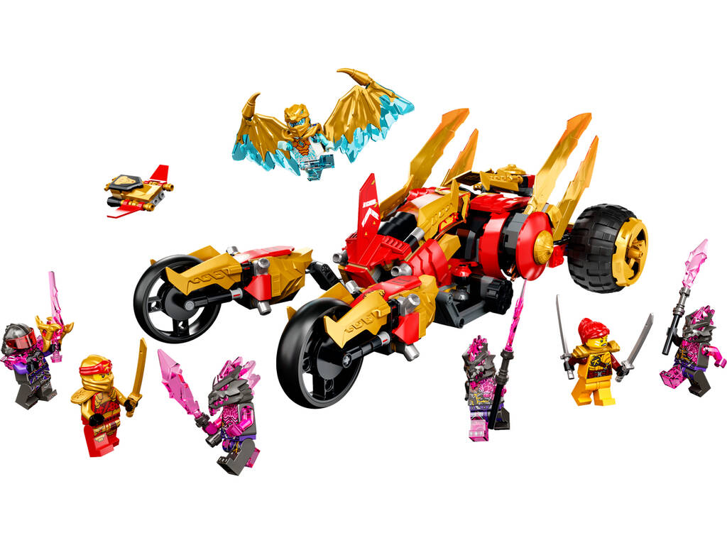 Lego Ninjago Explorador del Dragon Dorado de Kai 71773