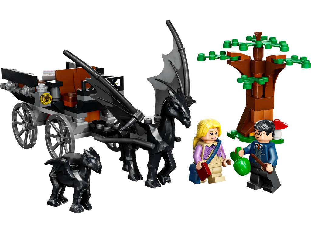 Lego Harry Potter Carrozza e Thestrals di Hogwarts 76400