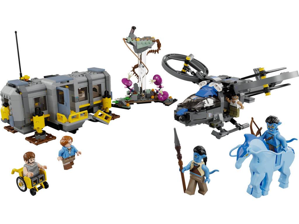 Lego Avatar Treibende Berge: Sector 26 und GDR Samson Pack 75573