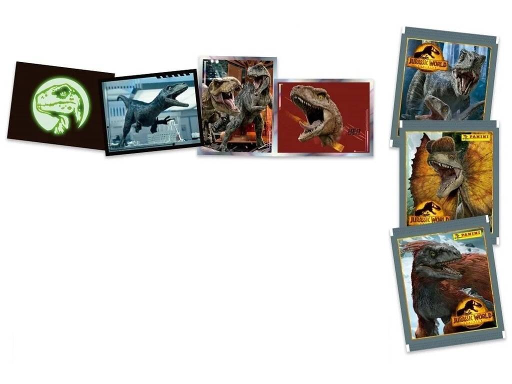 Ecoblister Jurassic World Dominion avec 10 enveloppes Panini