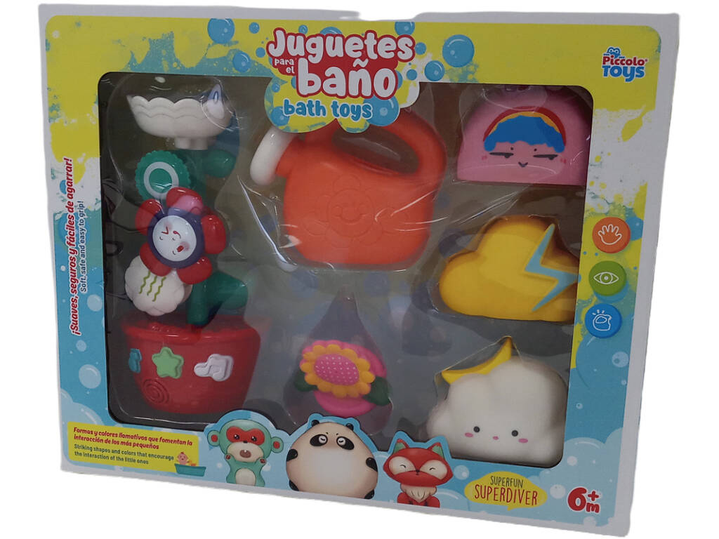 Brinquedos Infantis para o Banheiro 7 peças