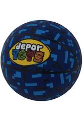 Pallone da basket Rubber misura B7 blu