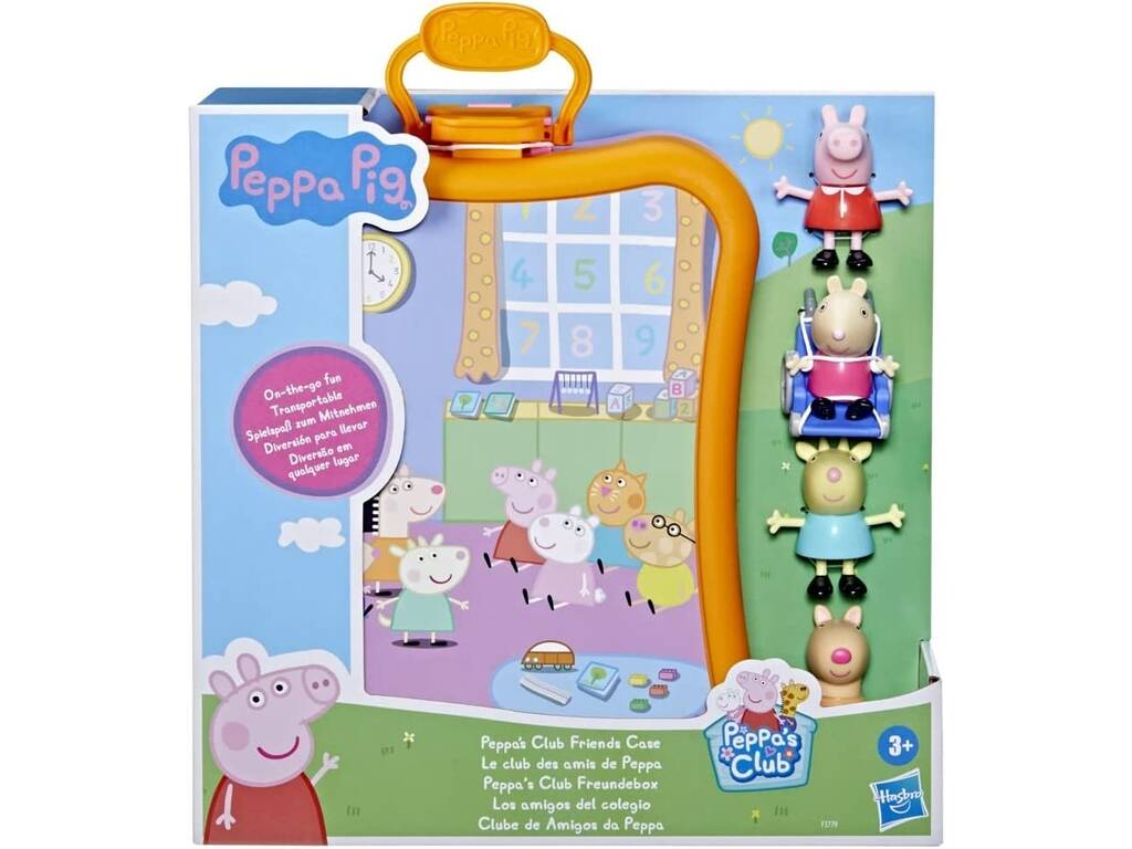 Peppa A Scuola Puzzle 2 X 24 Pezzi Ravensburger Per Bambini 4+ Anni, Materiale FSC