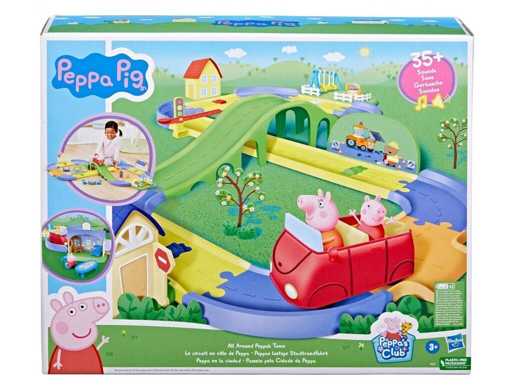 Peppa Pig Peppa Pig en ville Set Hasbro F4822