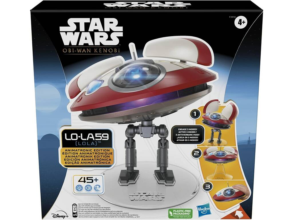 Star Wars Obi-Wan Kenobi LO-LA59 Edizione Animatronic Hasbro F3918
