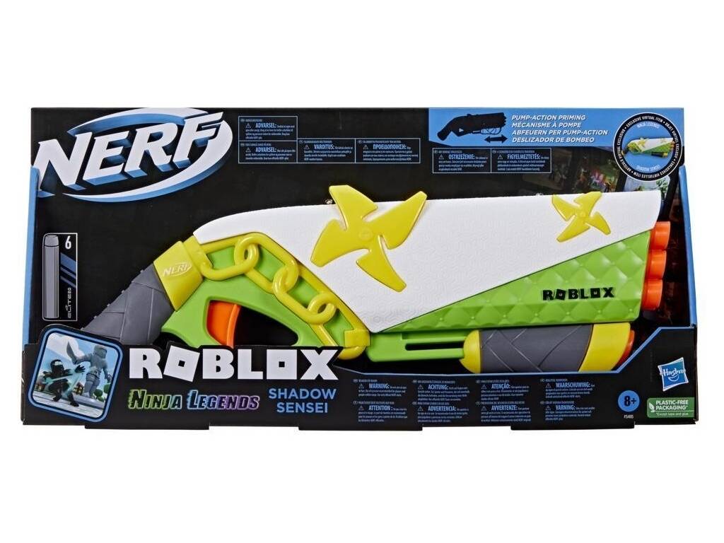 Nerf Roblox Shadow Sensei Hasbro F5485