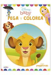 Disney Baby Incolla e colora Ediciones Saldaña LD0876