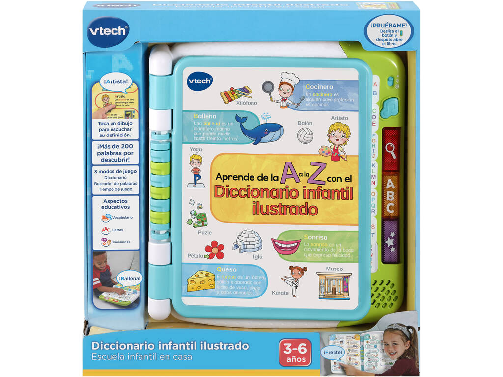 Diccionario Infantil Ilustrado Escuela Infantil En Casa VTech 614422