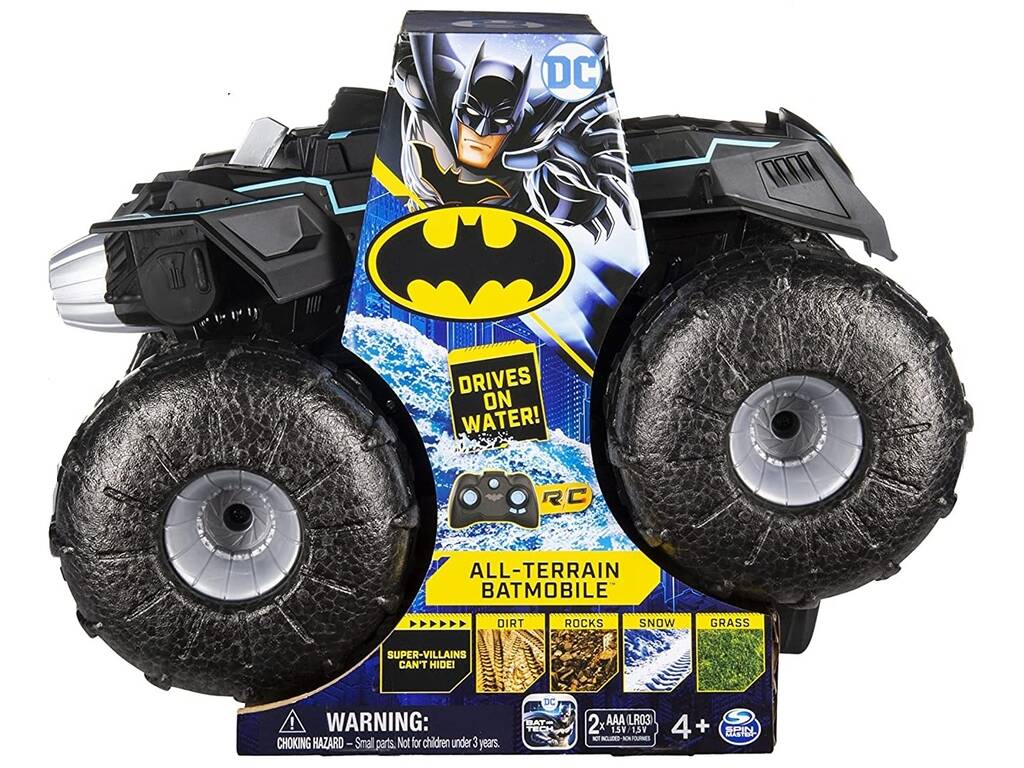 Batman RC Tout Terrain Batmobile Spin Master 6062331
