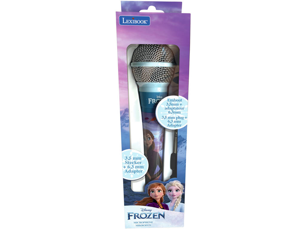Frozen II Micrófono Alta Sensibilidad Lexibook MIC100FZ