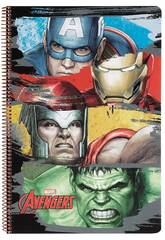 Taccuino Folio Copertina rigida 80 h. Avengers Safta 511734066