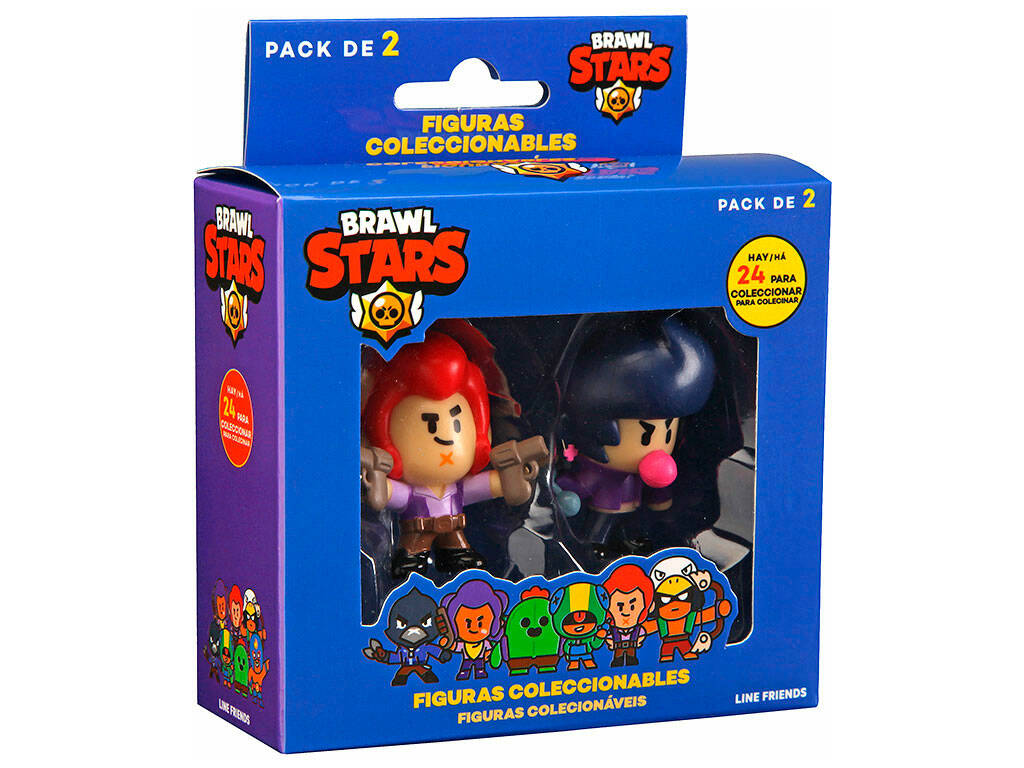 Bizak Brawl Stars Pack de 12 Figuras colección - Piper, Figuras del Juego  multijugador de Combate, Figuras con peana (64116505), 64116505-2 :  : Juguetes y juegos