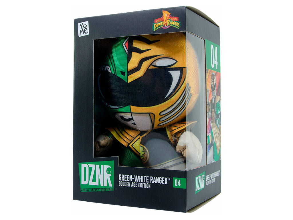 DZNR Power Rangers Green-White Ranger Bizak 64229311