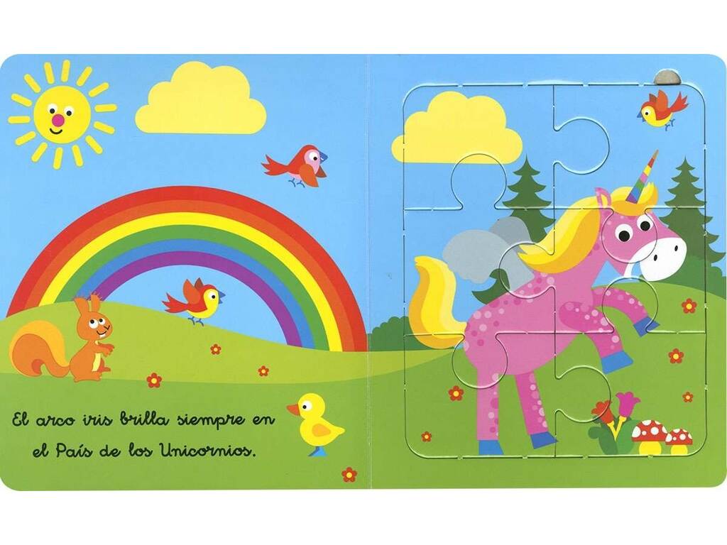 Cuento Puzle Unicornios de Susaeta S069005