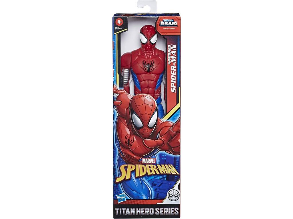 Spdierman-Figur gepanzerter Spiderman von Hasbro E8522