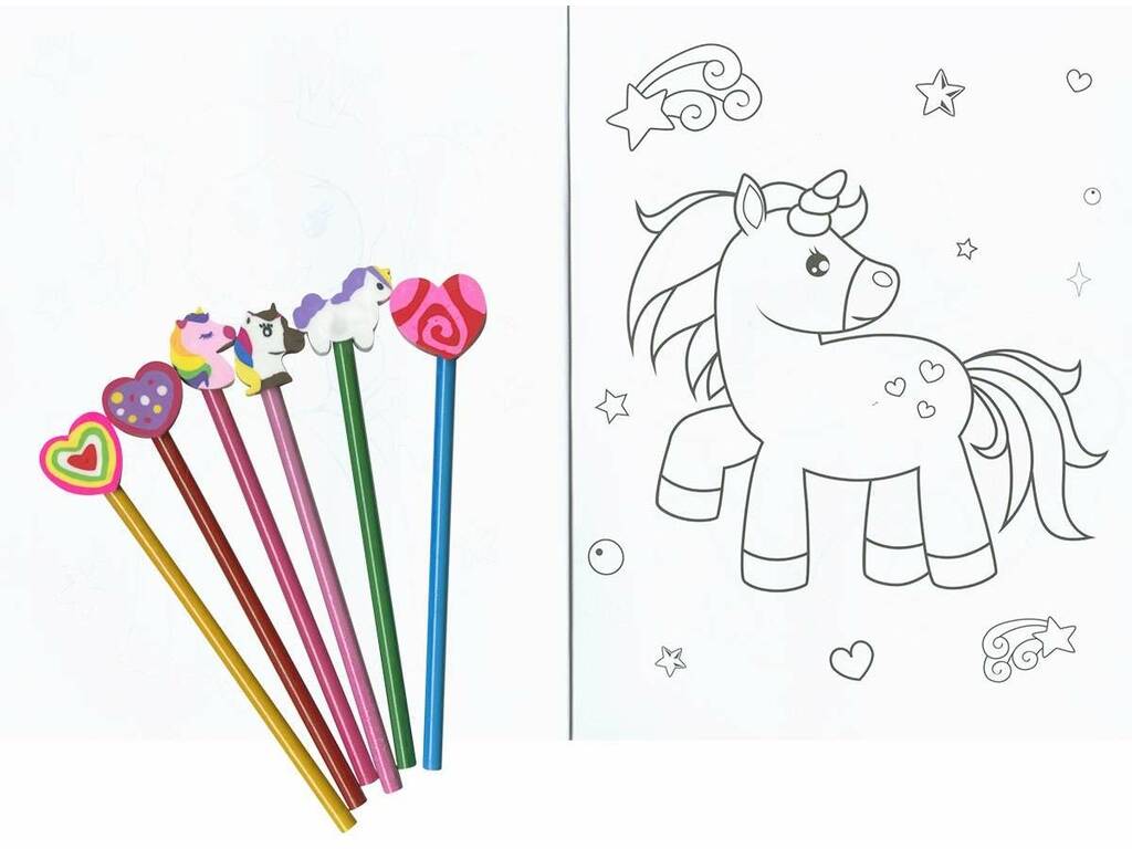 6 Colori Colora Unicorni Susaeta S6082002