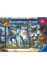Puzzle Jurassic World Dominion 3x49 Pezzi Ravensburger 5656