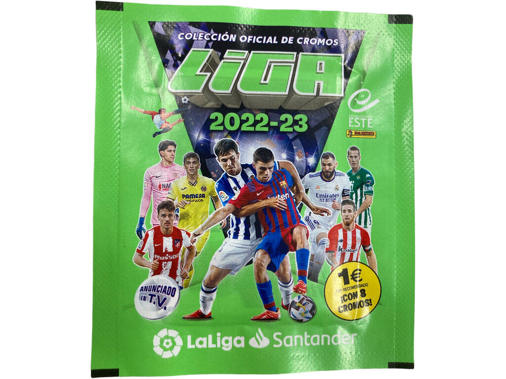 La Liga Este 22-23 Ecoblister 8 Umschläge Panini