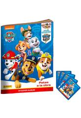 Paw Patrol Canine Starter Pack Album avec 4 enveloppes Panini