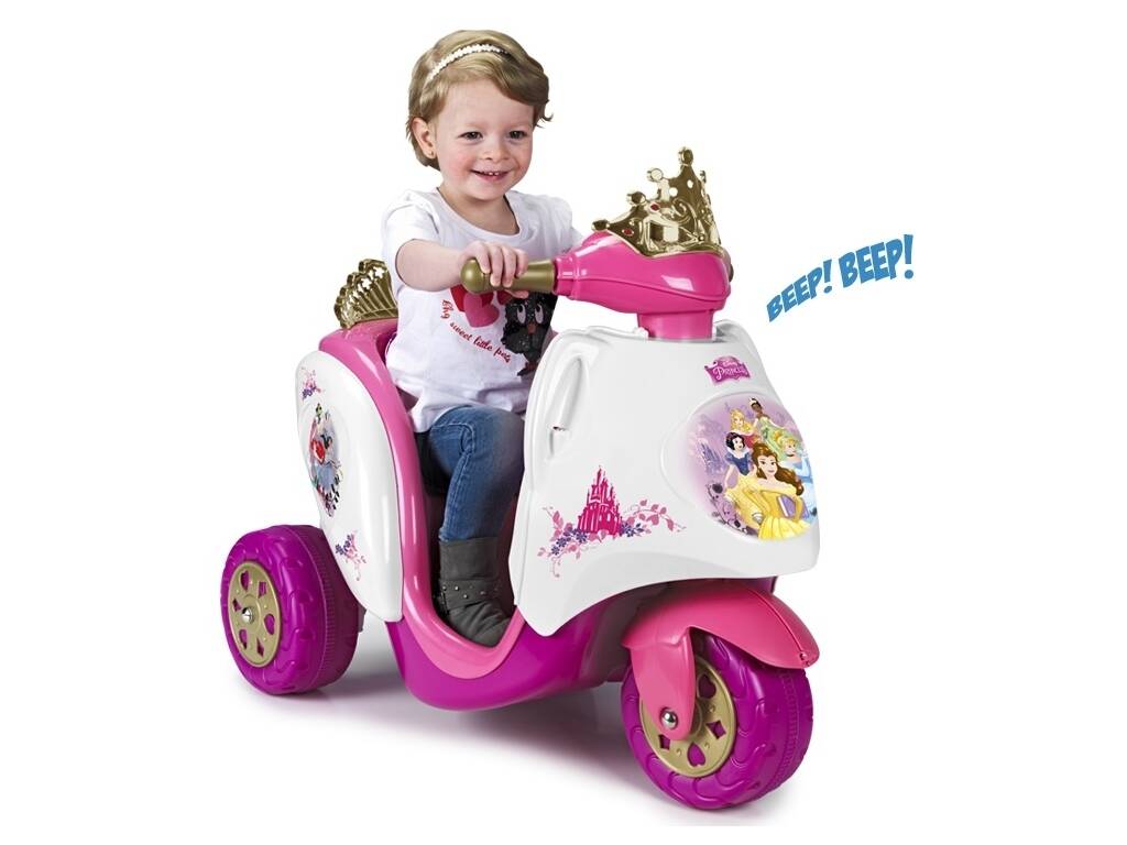 Pink Spielzeug Motorrad 6v. Famosa 800014033