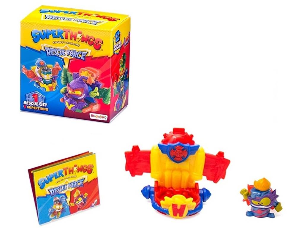 Superthings Rescue Force Rescue Jet Magic Box PST10D212IN01