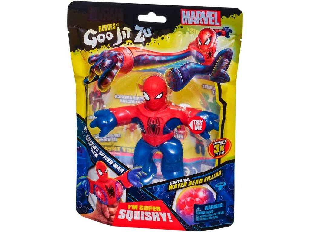Heroes Of Goo Jit Zu Marvel Figura The Amazing Spiderman Bandai CO41368
