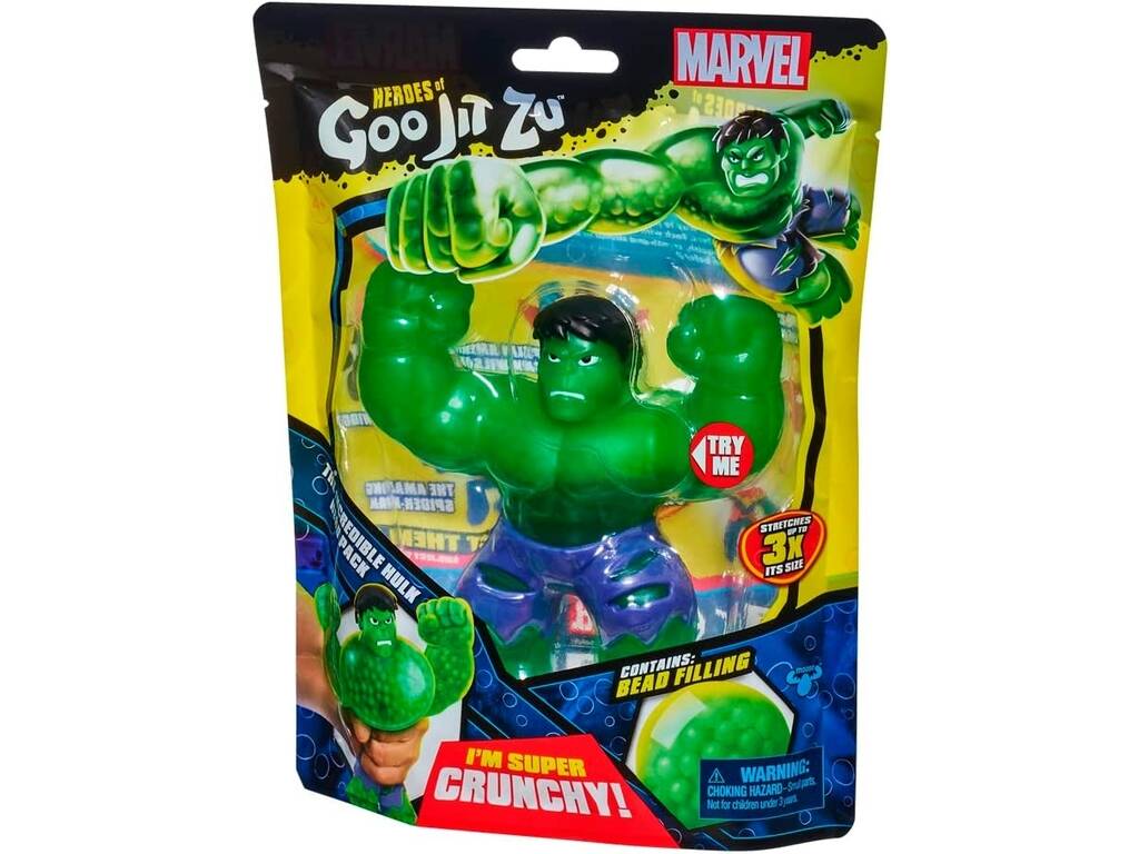 Heroes Of Goo Jit Zu Marvel Figura Hulk Bandai CO41369