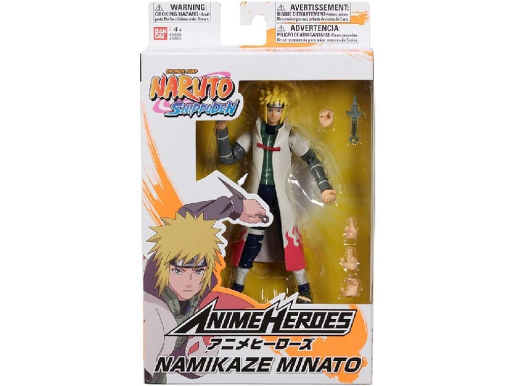 Naruto Figura Anime Heroes Namizake Minato Bandai 36905