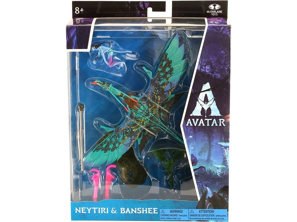 Pack Avatar Figure Neytiri et Banshee Bandai TM16397