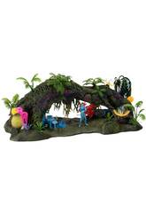 Avatar Playset Forêt Omatikaya de Pandora avec Figurine Jake Sully Bandai TM16408