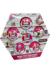 Pack 5 Surprise 5 mini boules de jouets de marque Bandai ZU77303