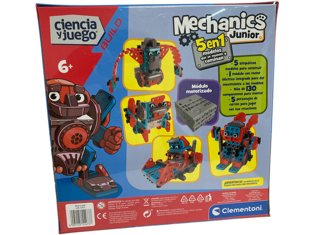 Mechanics Kindliche Robots in Bewerbung 5 in 1