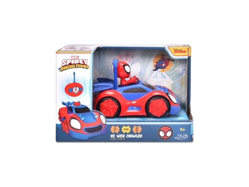 Set Spiderman RC Weeb Crawler Spidey and seine Freunde von Simba 203223000