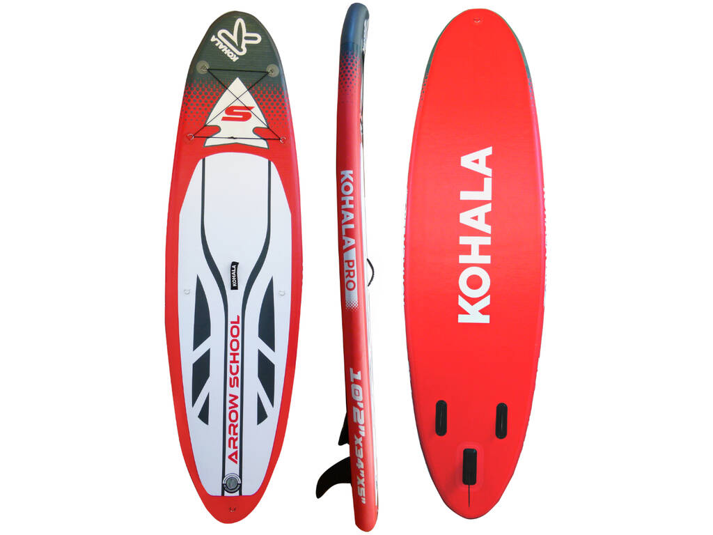 Stad-Up Kohala Arrow School Paddle Surf Board 310x84x12 cm. Ociotrends 1639