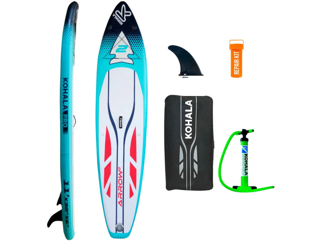 Tavola Paddle Surf Stand-Up Kohala Arrow 2 335x75x15 cm. Ociotrends 1638