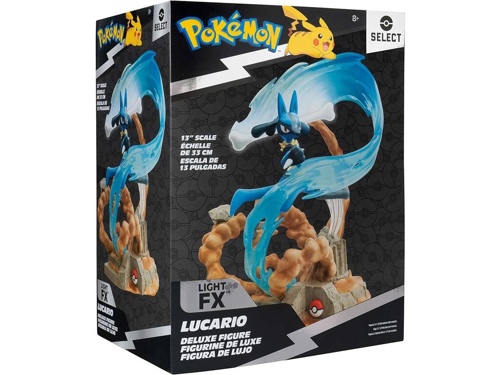 Pokémon Select Figura de Luxo Lucario Bizak 63222732